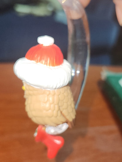 Vintage Hallmark Keepsake Ornament Miniature Christmas Owl 1984 NO BOX