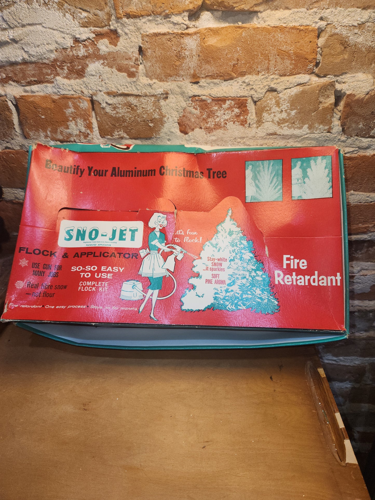 Vintage Sno-Jet Flocking Applicator NO FAUX SNOW 1