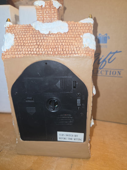 Vintage Avon Holiday Melody Clock in Box Works