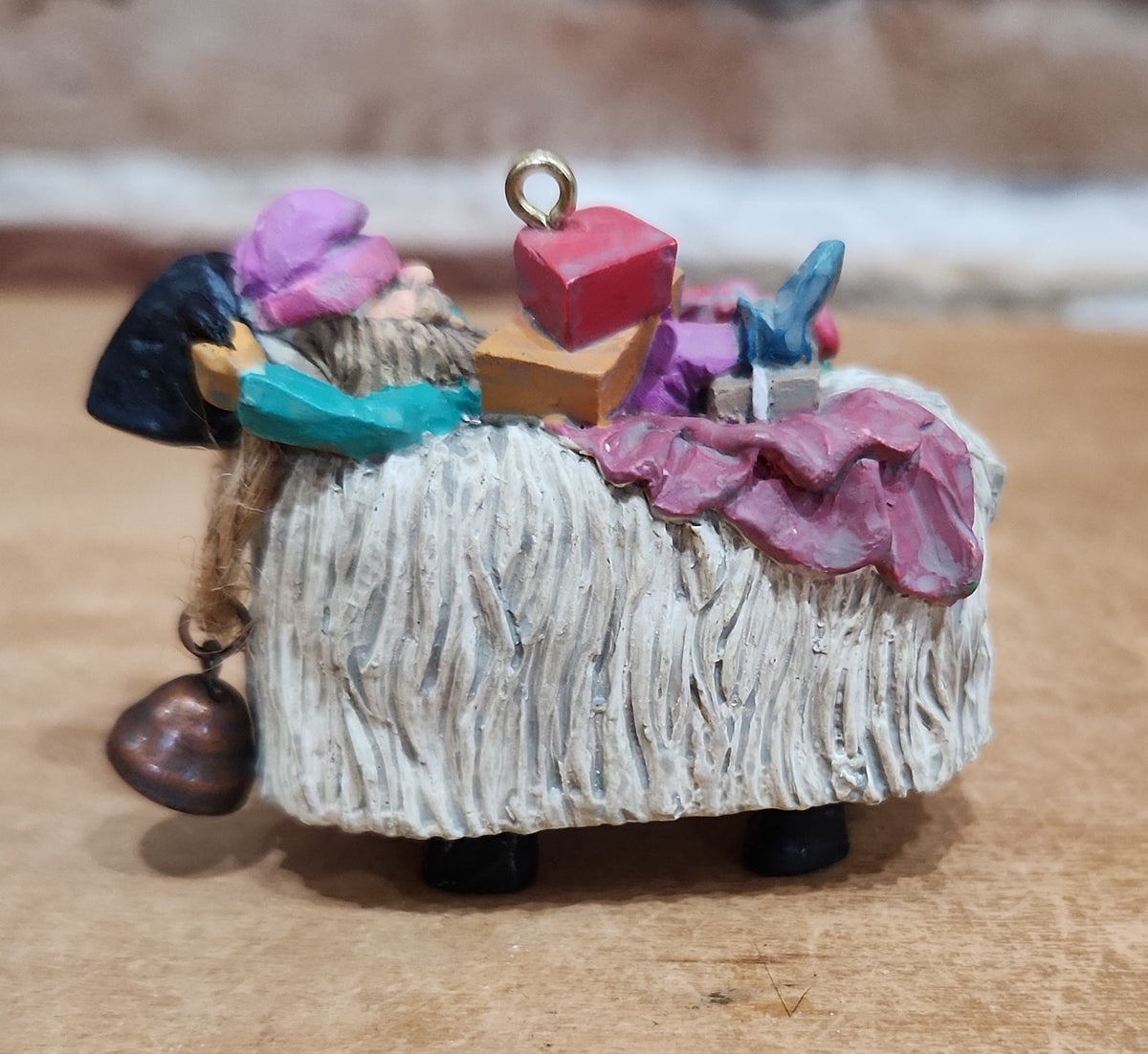 Vintage Hallmark Keepsake Ornament Folk Art Americana Collection Catching 40 Winks 1994