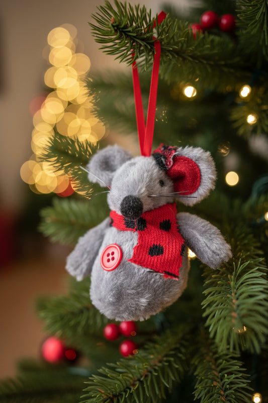 Millie Mouse Plush Ornament mo8