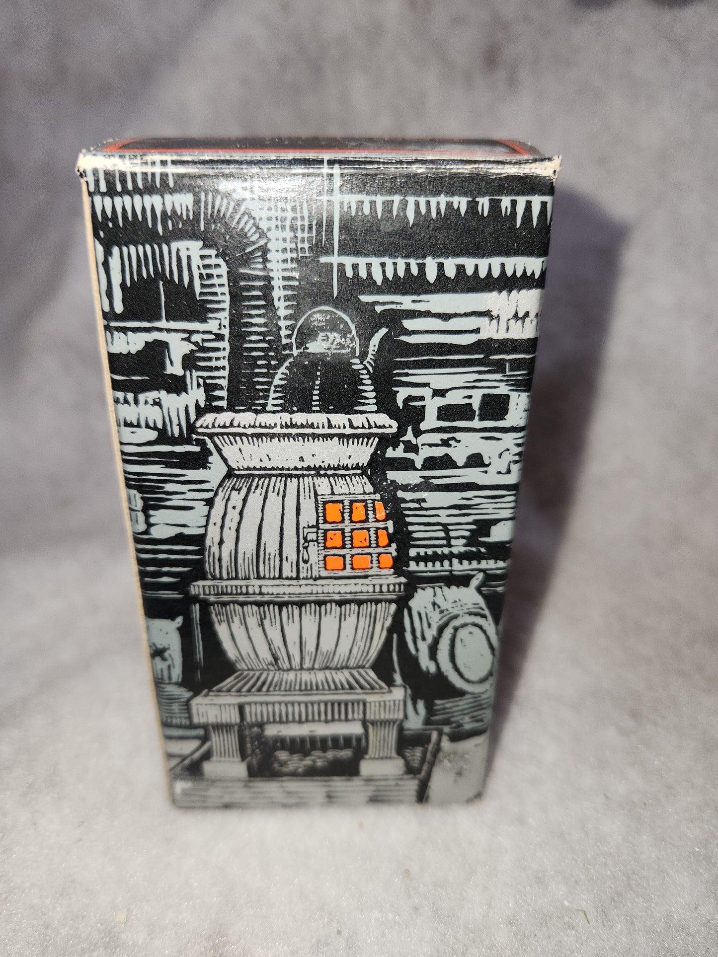 Vintage Avon Pot-Belly Stove Bravo After Shave EMPTY Original Box av655