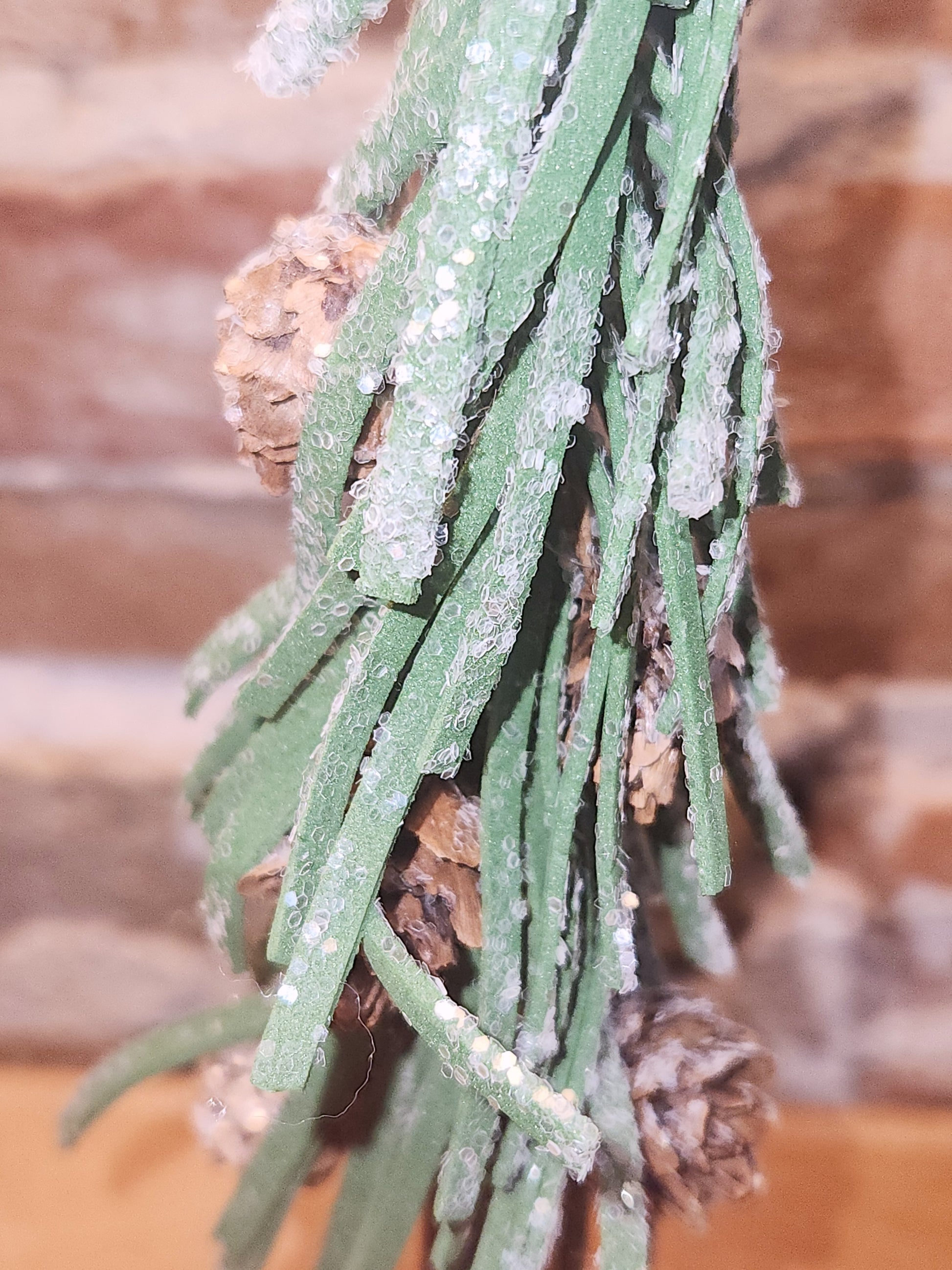 Glittered Pinecone Tree, 10 inch
