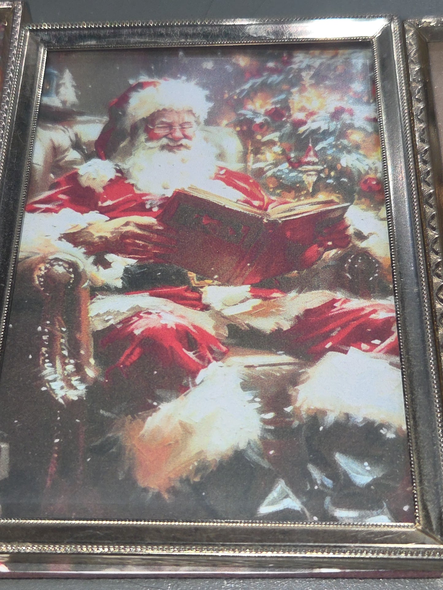 Vintage Photo Frames and Hinged Frame 7 Pieces fa9
