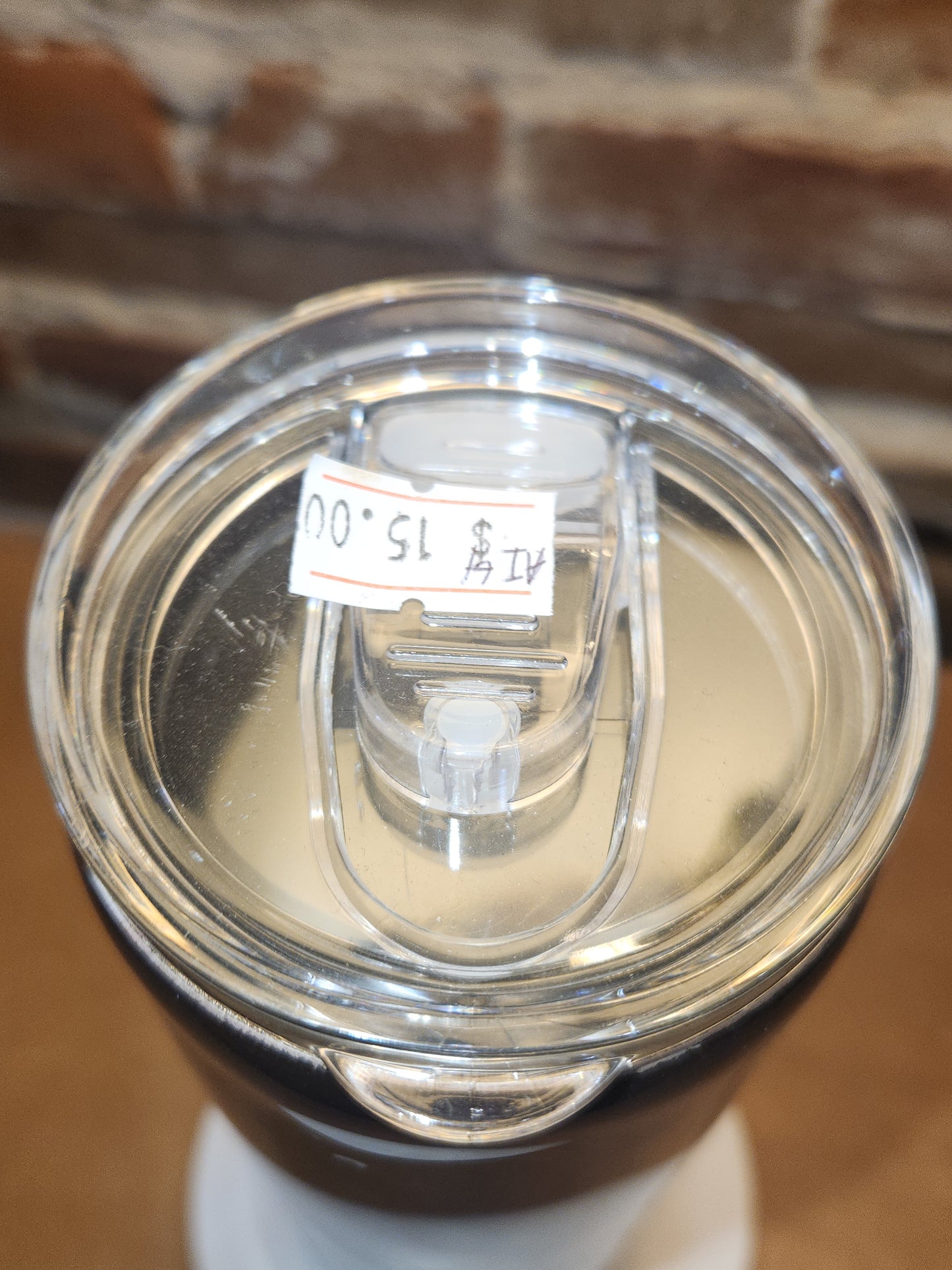 20 ounce stainless steel, Insulated, alcohol ink art Tumbler Purple, Grey, White AS IS CLEARANCE ai4