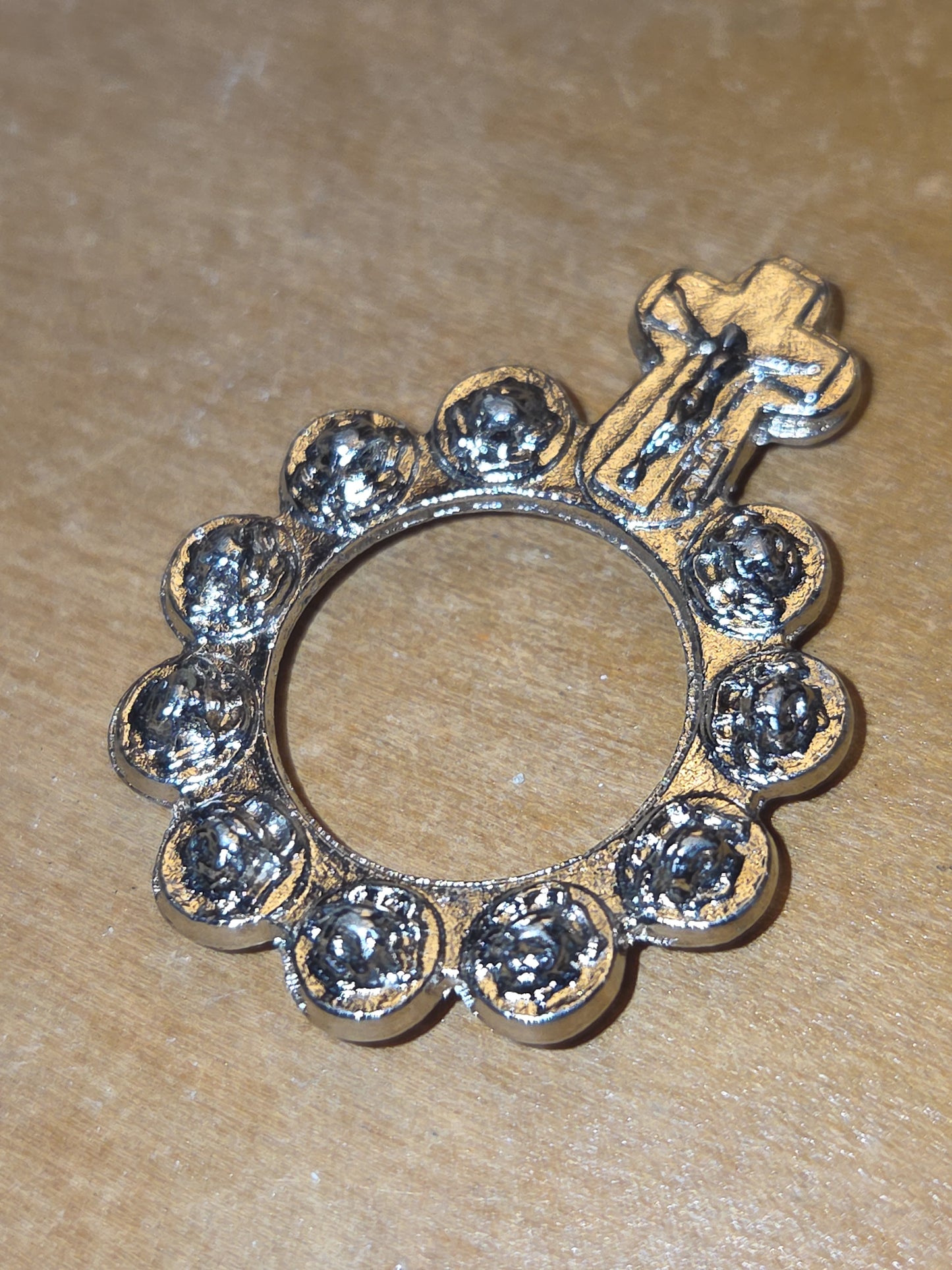 Vintage Rosary Ring and How to Pray the Rosary Booklet Knights of Columbus
