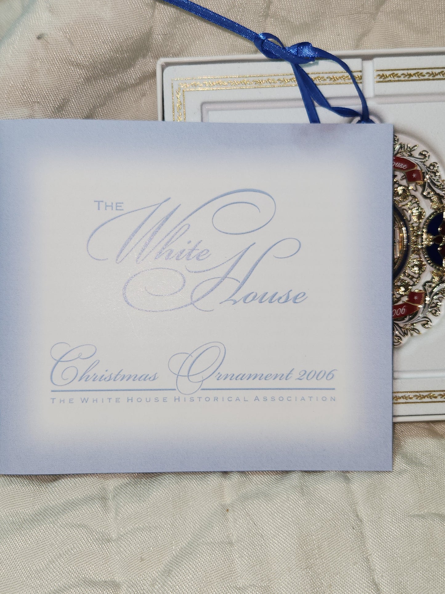 The White House Historical Association Collectible Christmas Ornament 2006 President Chester A. Arthur wh2006