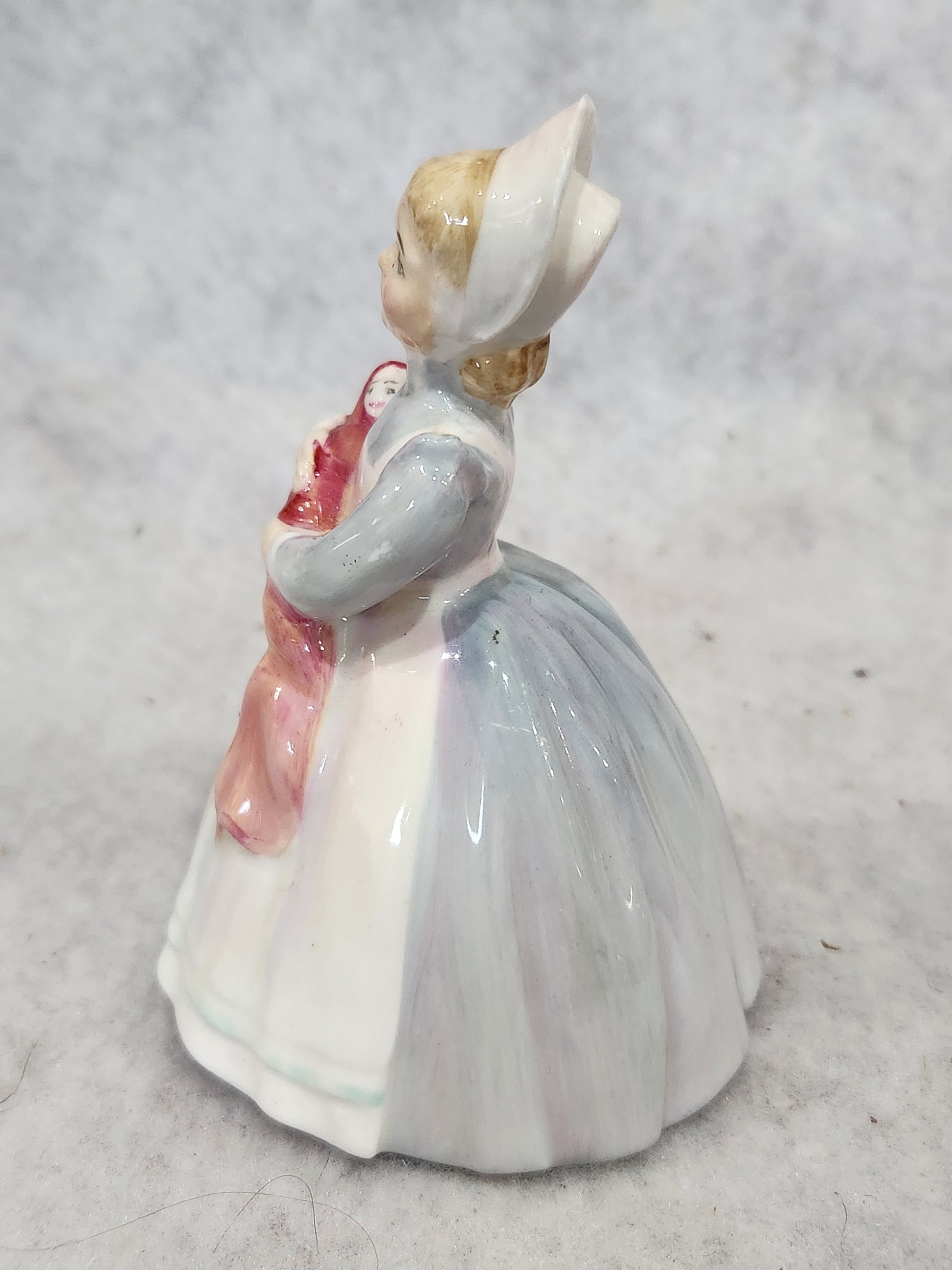 Vintage Royal Doulton bone china “The Rag Doll” HN2142 1953 nurse bc67