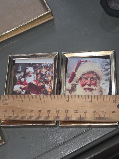 Vintage Photo Frames and Hinged Frame 7 Pieces fa9