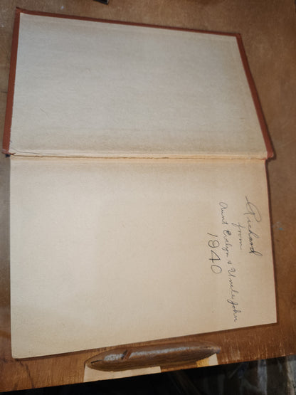 Vintage Hardback Agent Nine Solves His First Case Graham M. Dean 1935 Goldsmith Publishing Company No Dust Cover