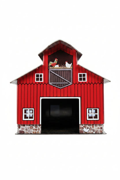 Vintage Hallmark Keepsake Ornament Red Barn Complimentary to Town and Country Series 1999 t&c2