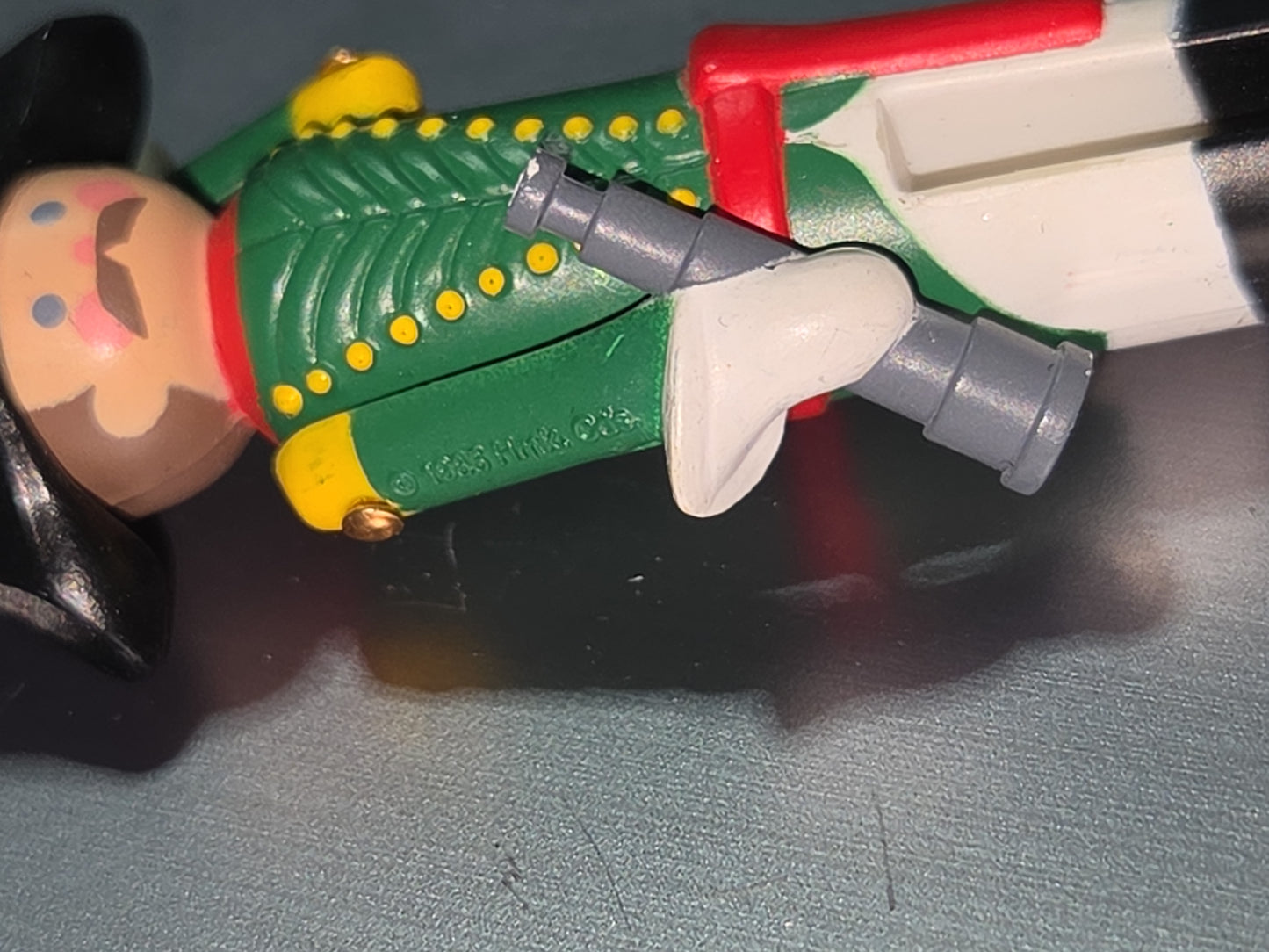 Vintage Hallmark Keepsake Ornament Miniature Clothespin Captain ornament 5th in Series 1986 hos5