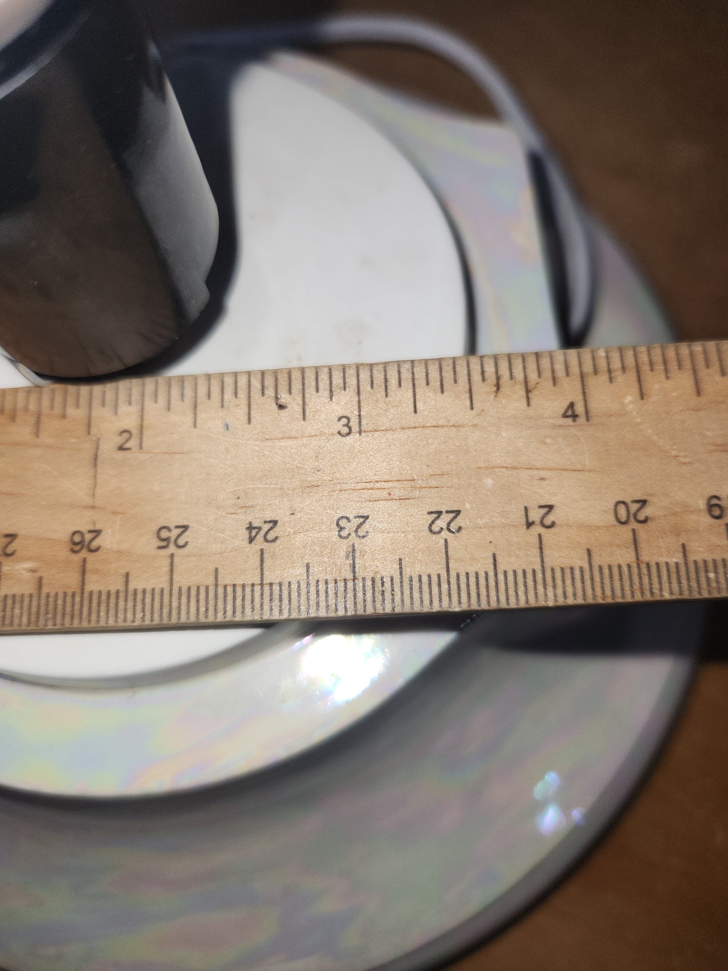 Vintage Ceramic Christmas Tree Base 1970s Iridescent Pearl NOTE: Base only