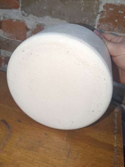 Upcycled glass jar with wooden lid