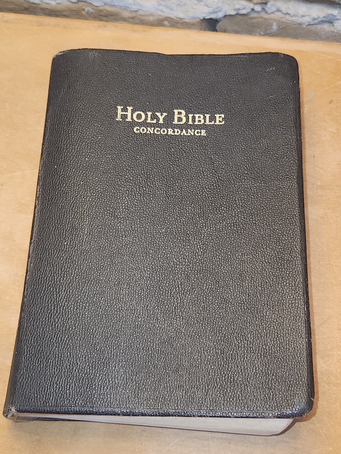 Vintage Hardcover Holy Bible Red Letter Edition Concordance King James Version World Publishing Bible vb09