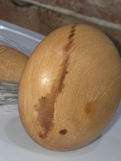 Vintage Wooden Darning Mushroom Hand Sewing Wood Form wf8