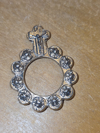 Vintage Rosary Ring and How to Pray the Rosary Booklet Knights of Columbus