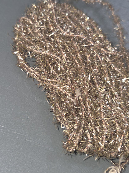 Antique Wire Tinsel Garland AS IS hg6