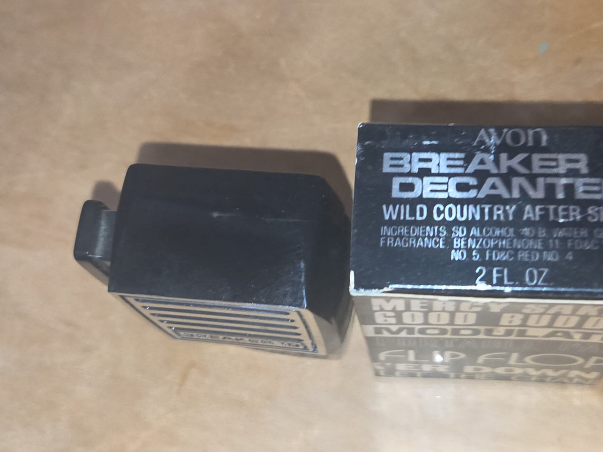 Vintage Avon Breaker 19 Wild Country After Shave EMPTY av011