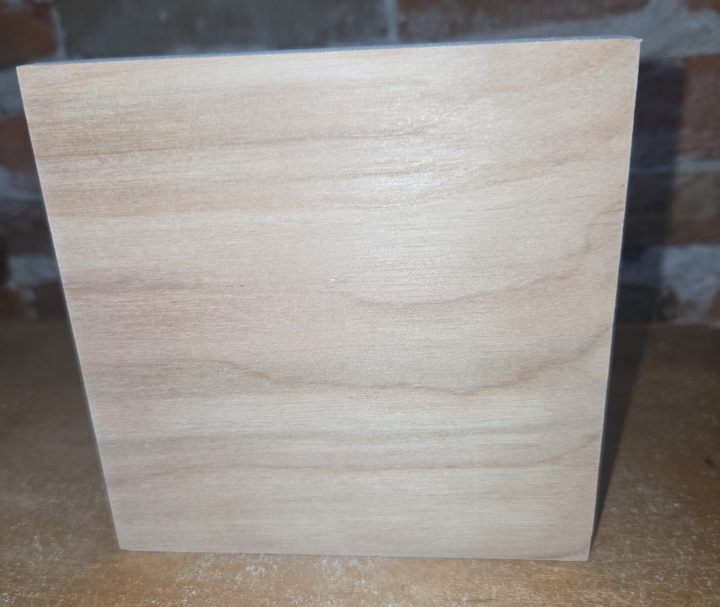 Wood Square Blank for Crafting Sign Making 5"x5" wb61