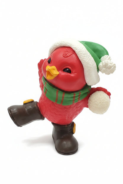 Hallmark Keepsake Ornament Miniature Merry Cardinal with Snowball 1981