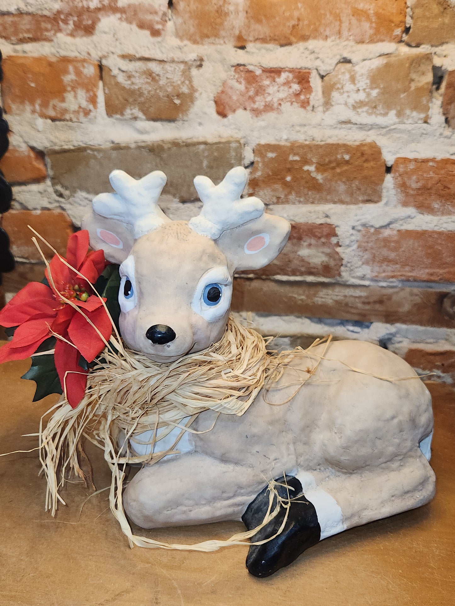 Vintage Dreamsicles Prancer Reindeer Kristin Haynes Cast Art Industries Has Original Box