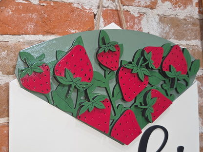 Strawberry Insert for Envelope Door Sign *sign sold seperately* EI4