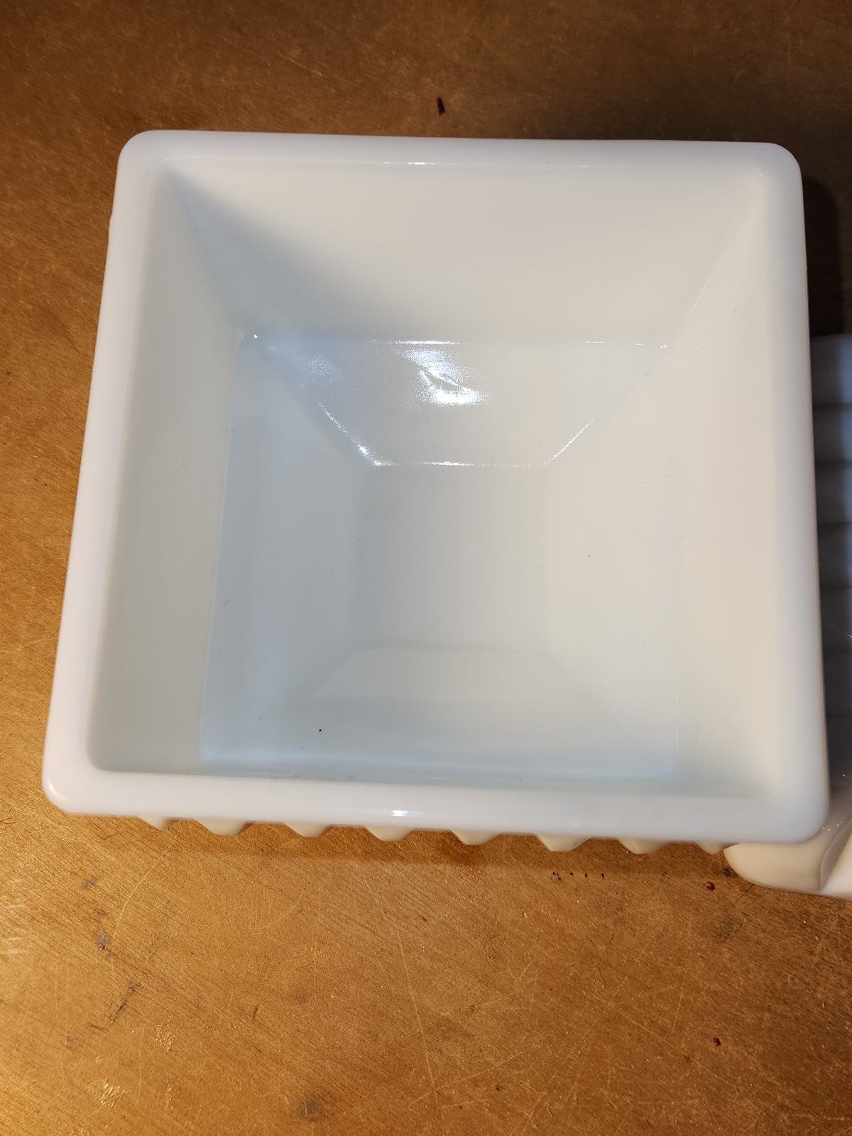 Vintage Westmorland Milk Glass Covered Candy Dish Wedding Pattern mg70