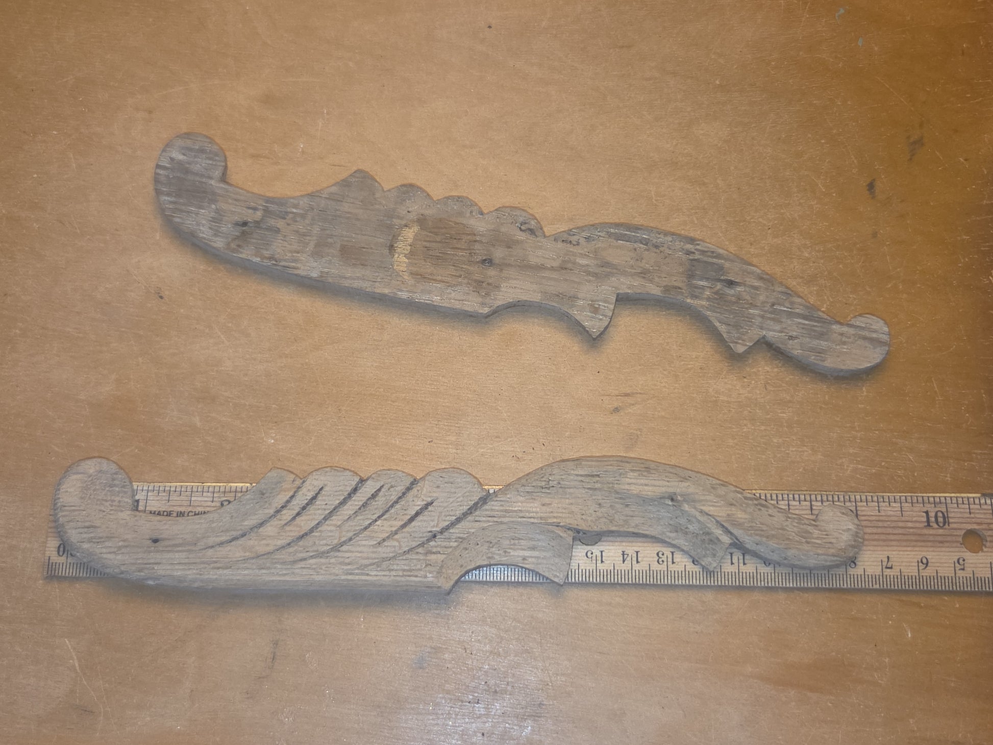 Antique Wooden Furniture Applique Set of 2 AS IS (Copy 2)