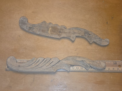 Antique Wooden Furniture Applique Set of 2 AS IS (Copy 2)