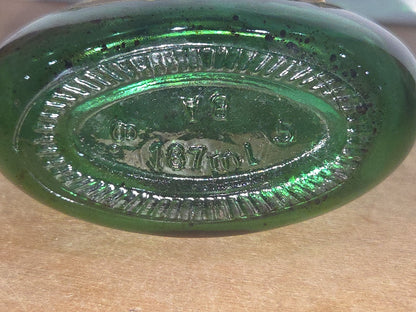 Vintage Mateus Rose Wine Bottle Green Metal Pull Cap AS IS Label Torn vb98