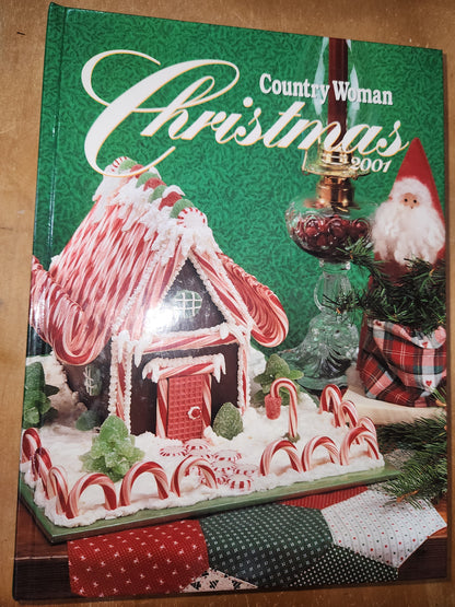 Vintage Books Country Woman Christmas Set of 7 1996-1997 and 1999-2003 Missing 1998