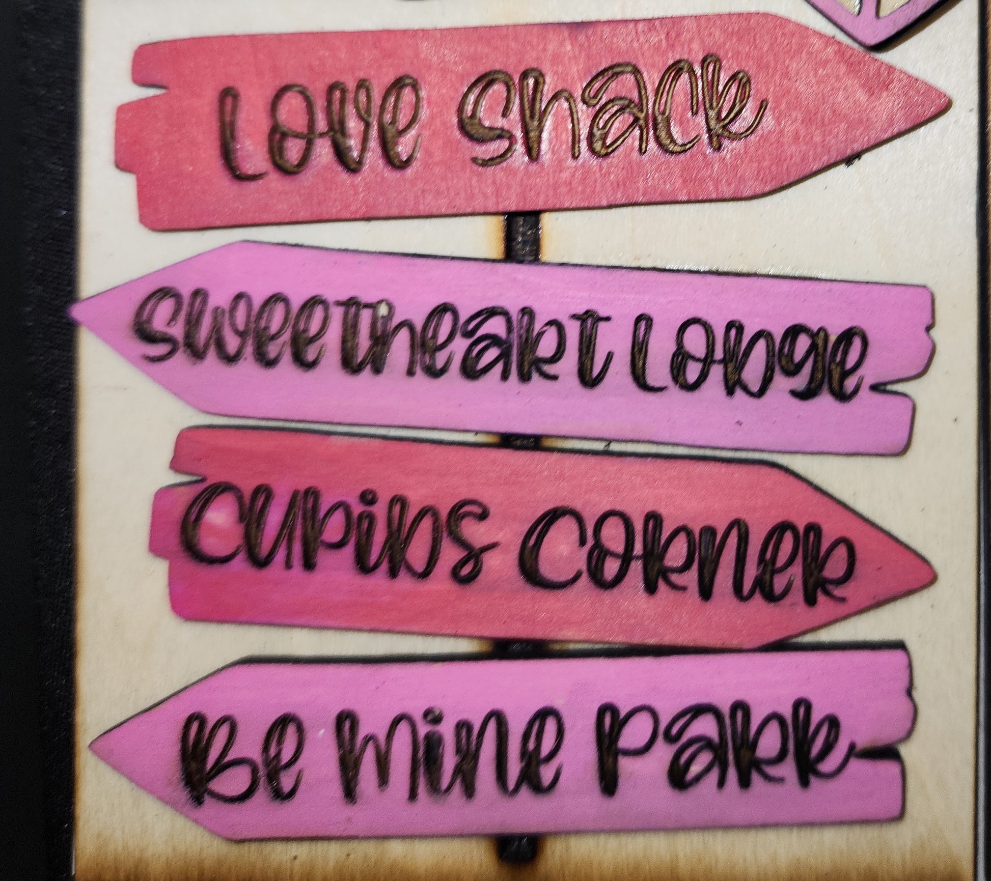 Valentine's Day February Insert Kit for Interchangeable Frame Can Fit Arch, Rectangle, or Square Frame FRAMES SOLD SEPARATELY