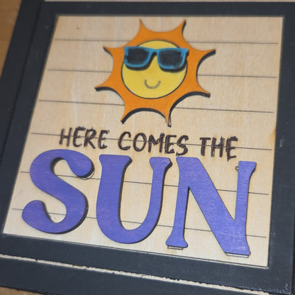 Summer June Insert Kit for Interchangeable Frame Can Fit Arch, Rectangle, or Square Frame FRAMES SOLD SEPARATELY is3