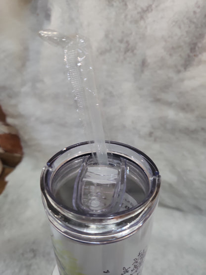 17 Oz Speaker, can cooler & Tumbler Peacock stp1