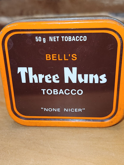 Vintage Bell's Three Nuns Tobacco Tin 50 g Empty NO Contents Glasgow tin014