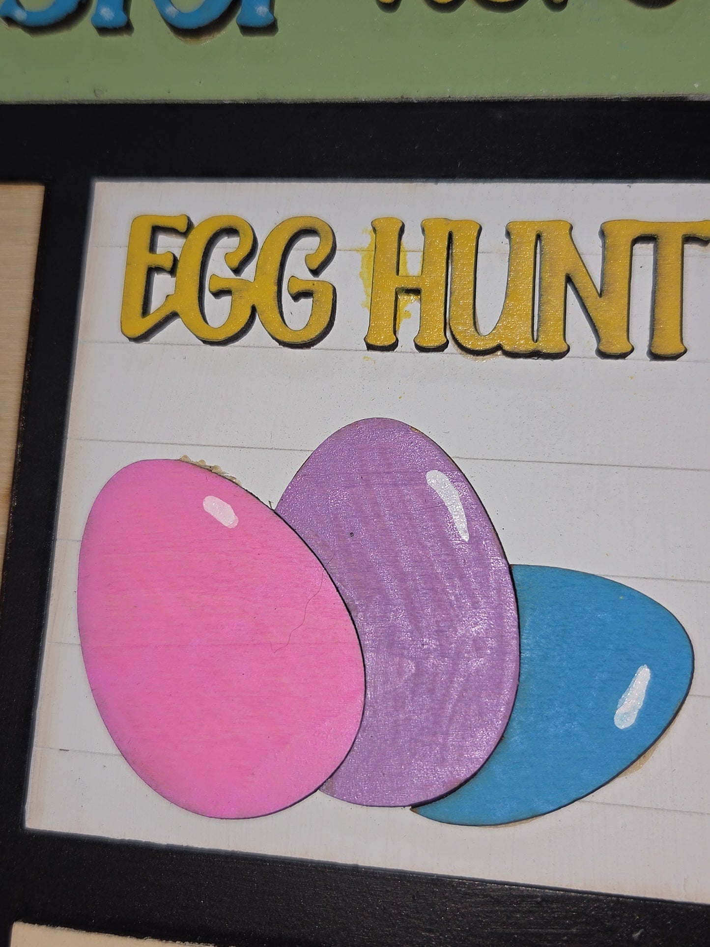 Easter Spring April Insert Kit for Interchangeable Frame Can Fit Arch, Rectangle, or Square Frame FRAMES SOLD SEPARATELY if22