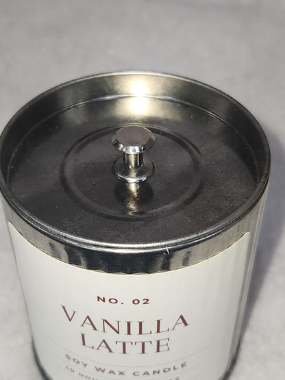 Home Accents Soy Wax Candle 10 oz Vanilla Latte vlc