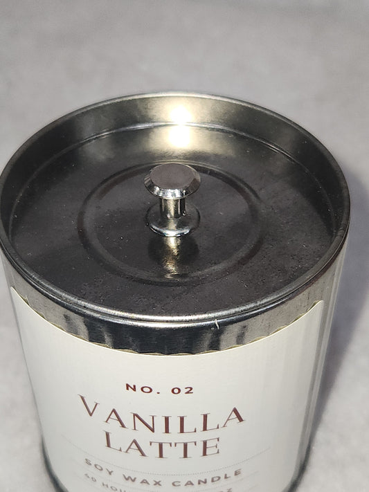 Home Accents Soy Wax Candle 10 oz Vanilla Latte vlc