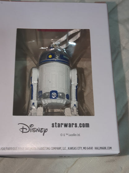 2021 Hallmark Disney Star Wars R2-D2 Christmas Tree Ornament NEW in Box. HH403