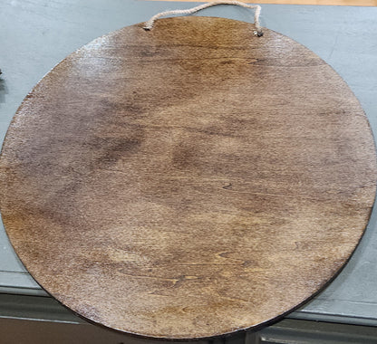 Interchangeable Pot Spilling Door Sign Honey Oak Stained *Inserts Not Included* dps1