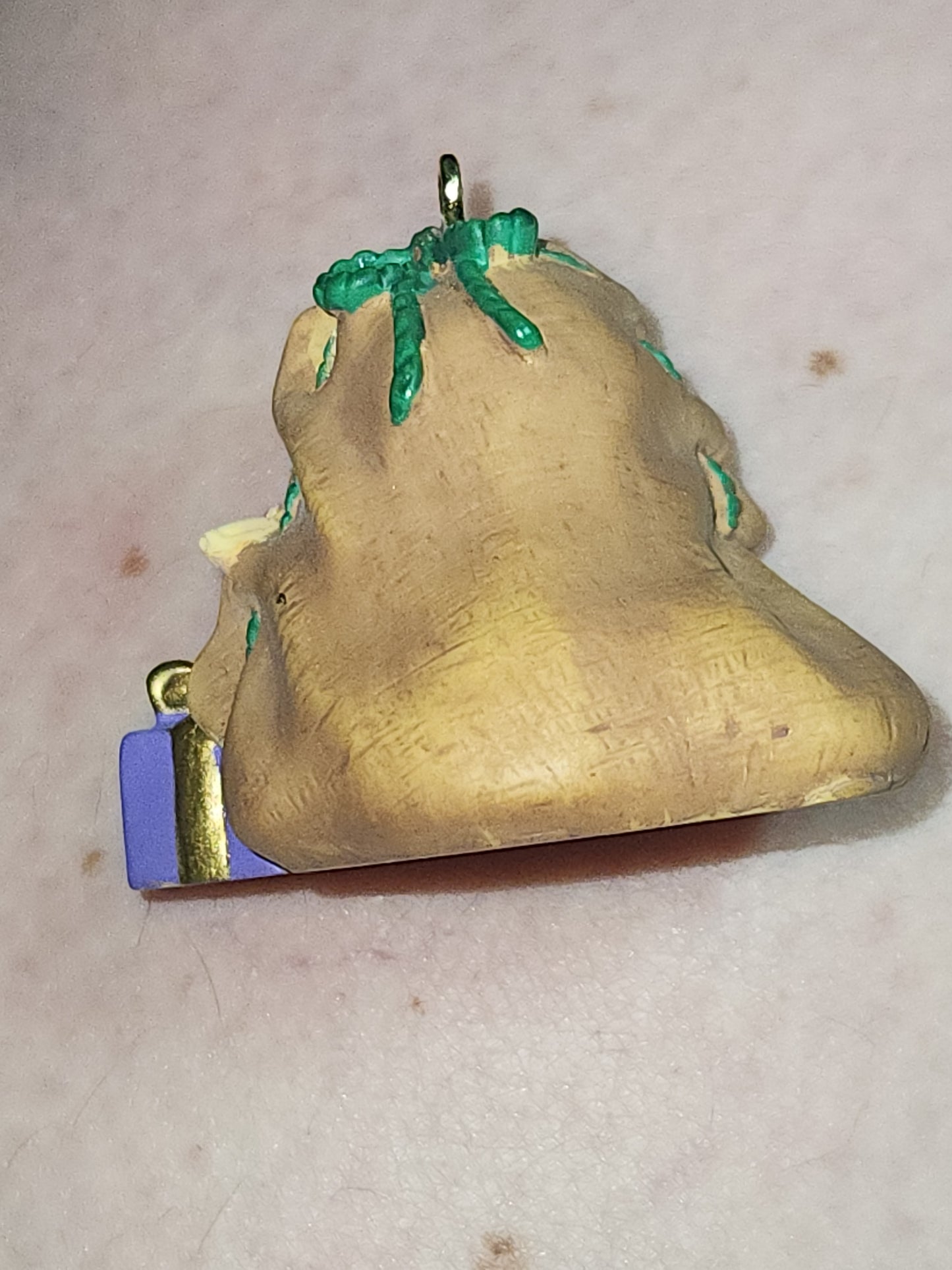 Vintage Hallmark Keepsake Ornament Curius the Elf Handcrafted 2001 h90
