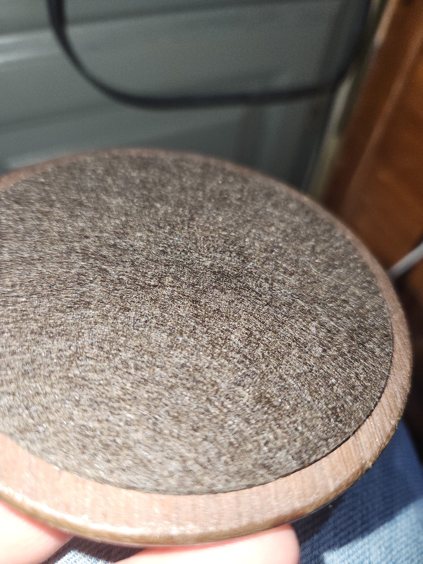 Vintage 1990 Hallmark Keepsake Ornament Display Stand Wood Base os54