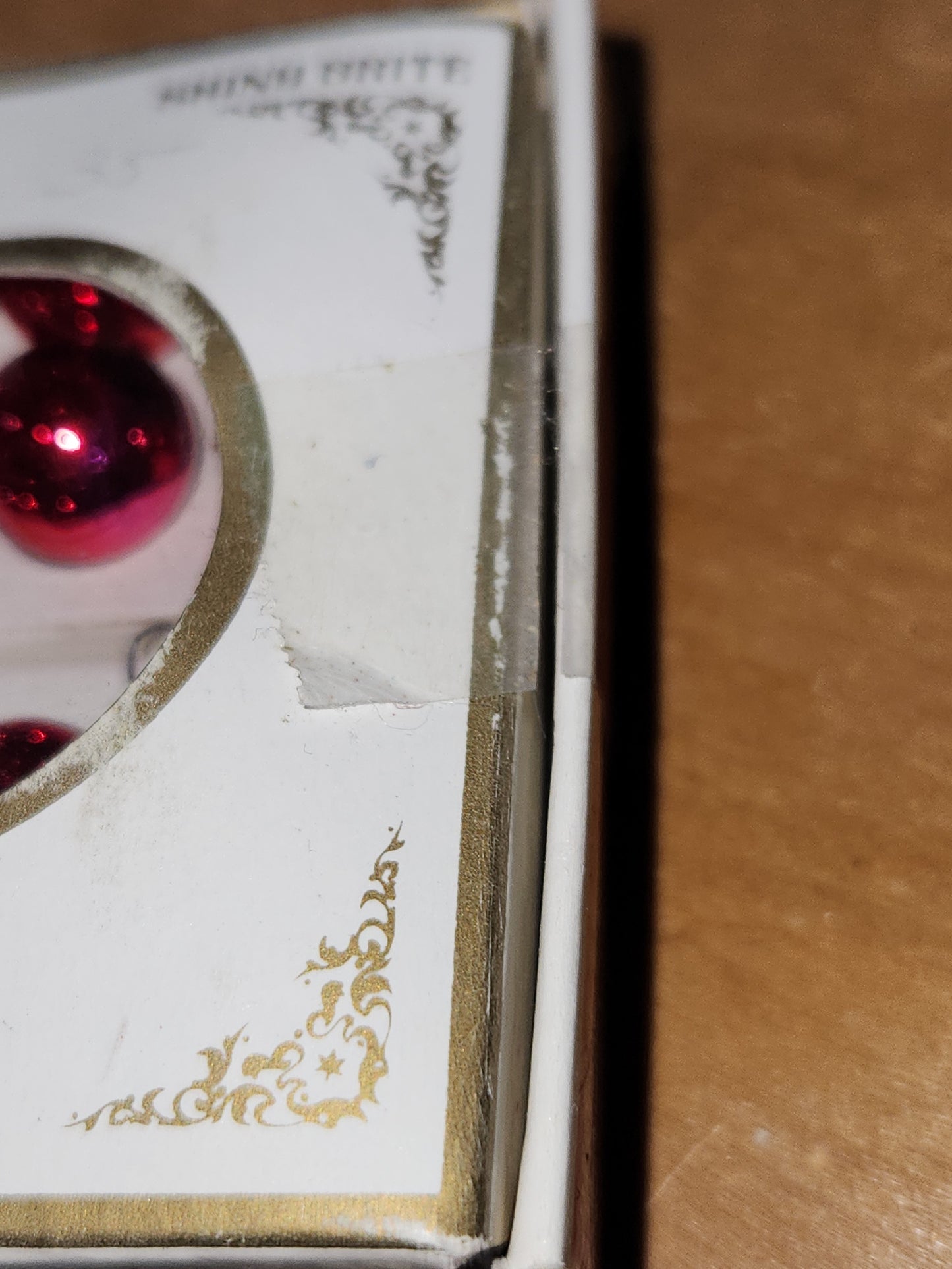 Vintage Shiny Brite 24 Red Mercury Glass Ball Feather Tree Ornaments 12mm Japan MCM  bo126