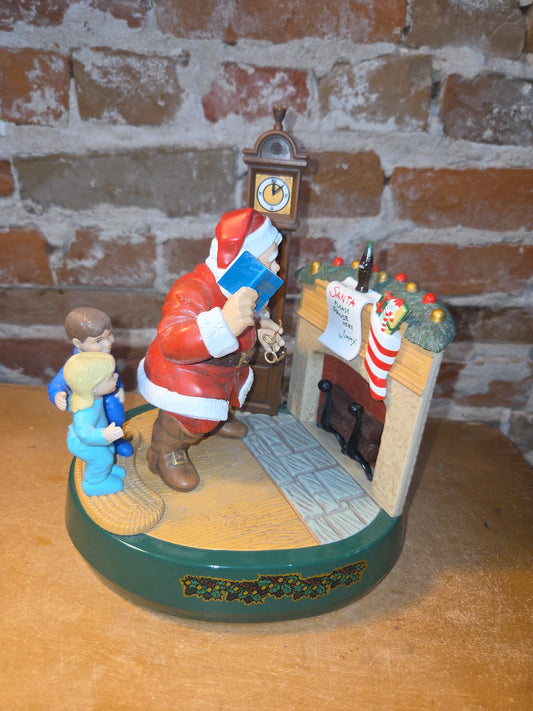 Vintage Coca-Cola Ertl Santa Claus Mechanical Christmas Coin Bank 3rd in Series Coke 1995 scb1
