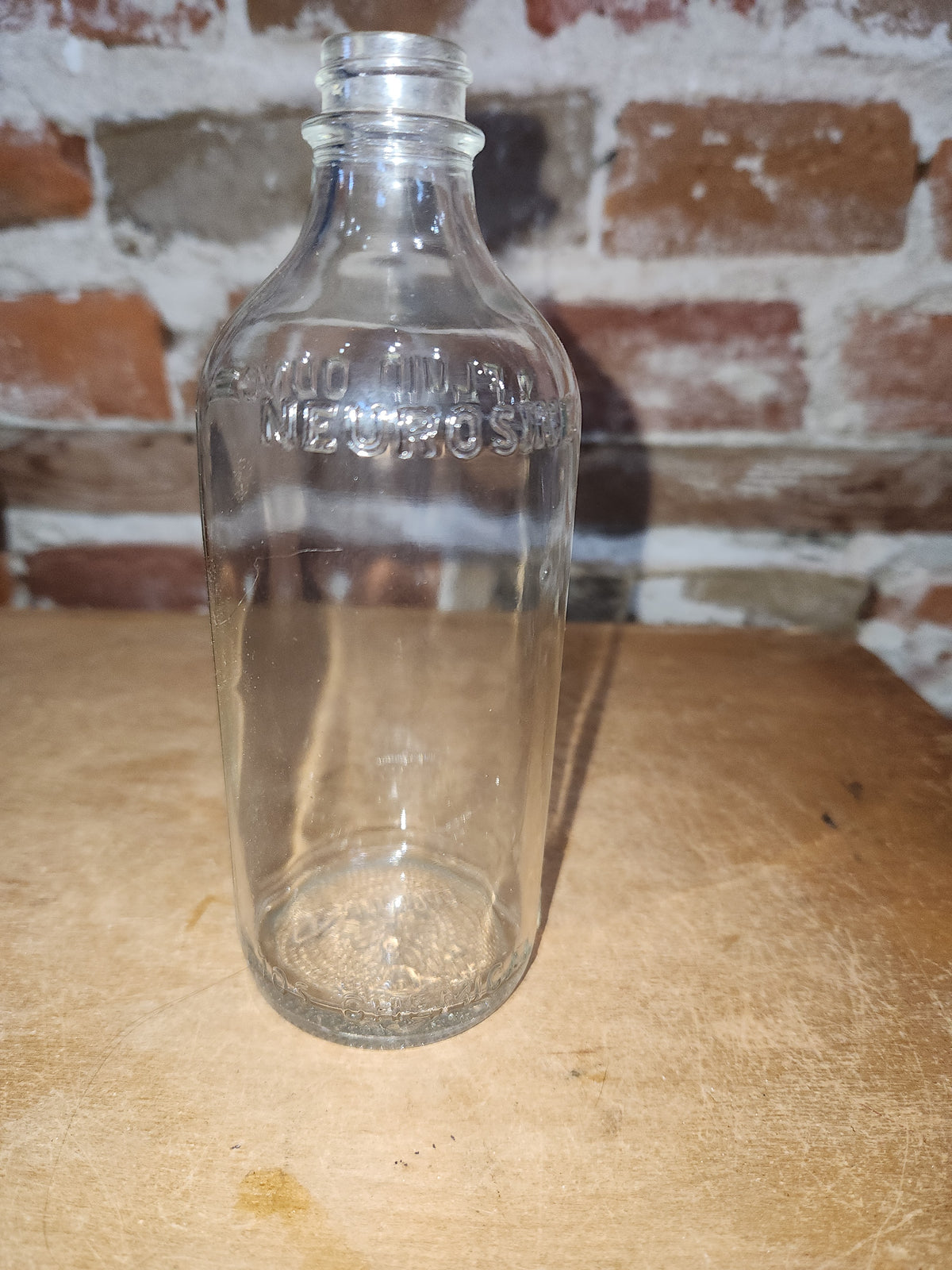 Vintage Medicine Bottle Neurosine 8 oz. Dios Chemical Co Owens vmb7 (Copy)
