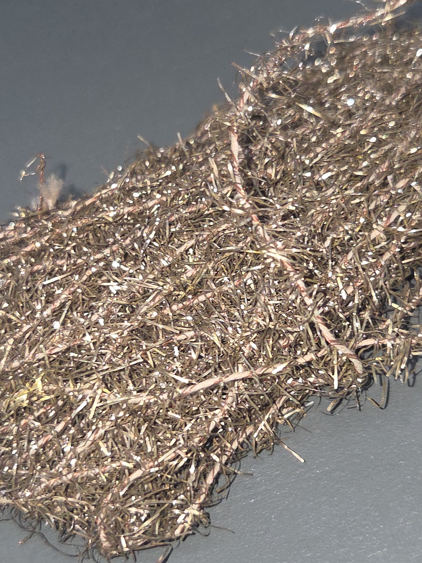 Antique Wire Tinsel Garland AS IS hg6