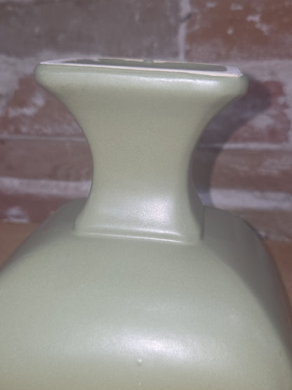 Vintage Planter McCoy Floraline USA 460 Pedestal Olive Green AS IS Read Description pl90
