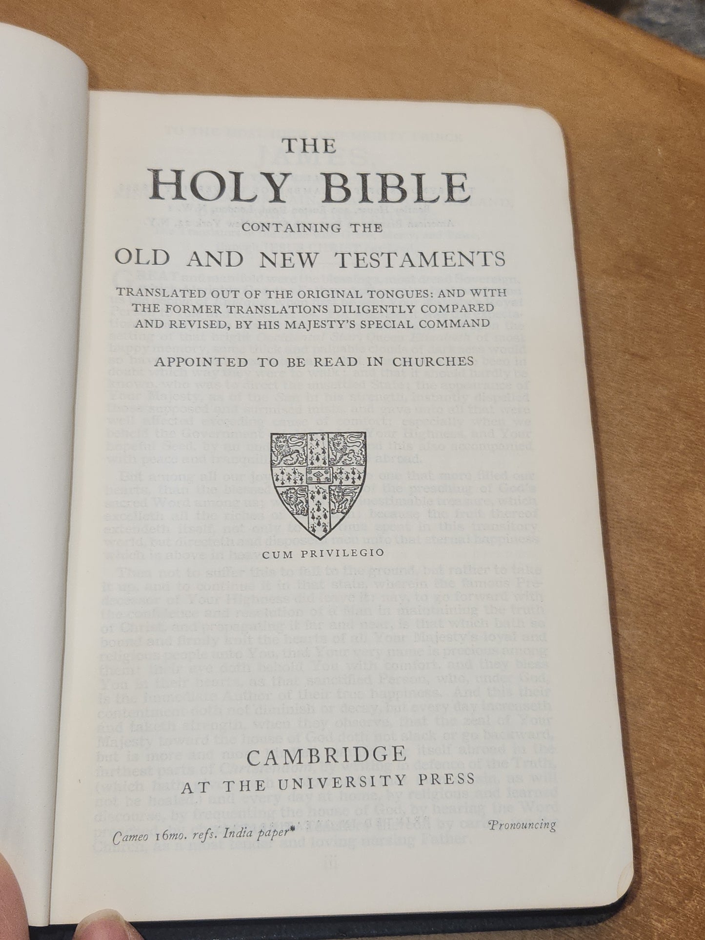 Vintage Softcover Holy Bible Concordance Cambridge at the University vb84