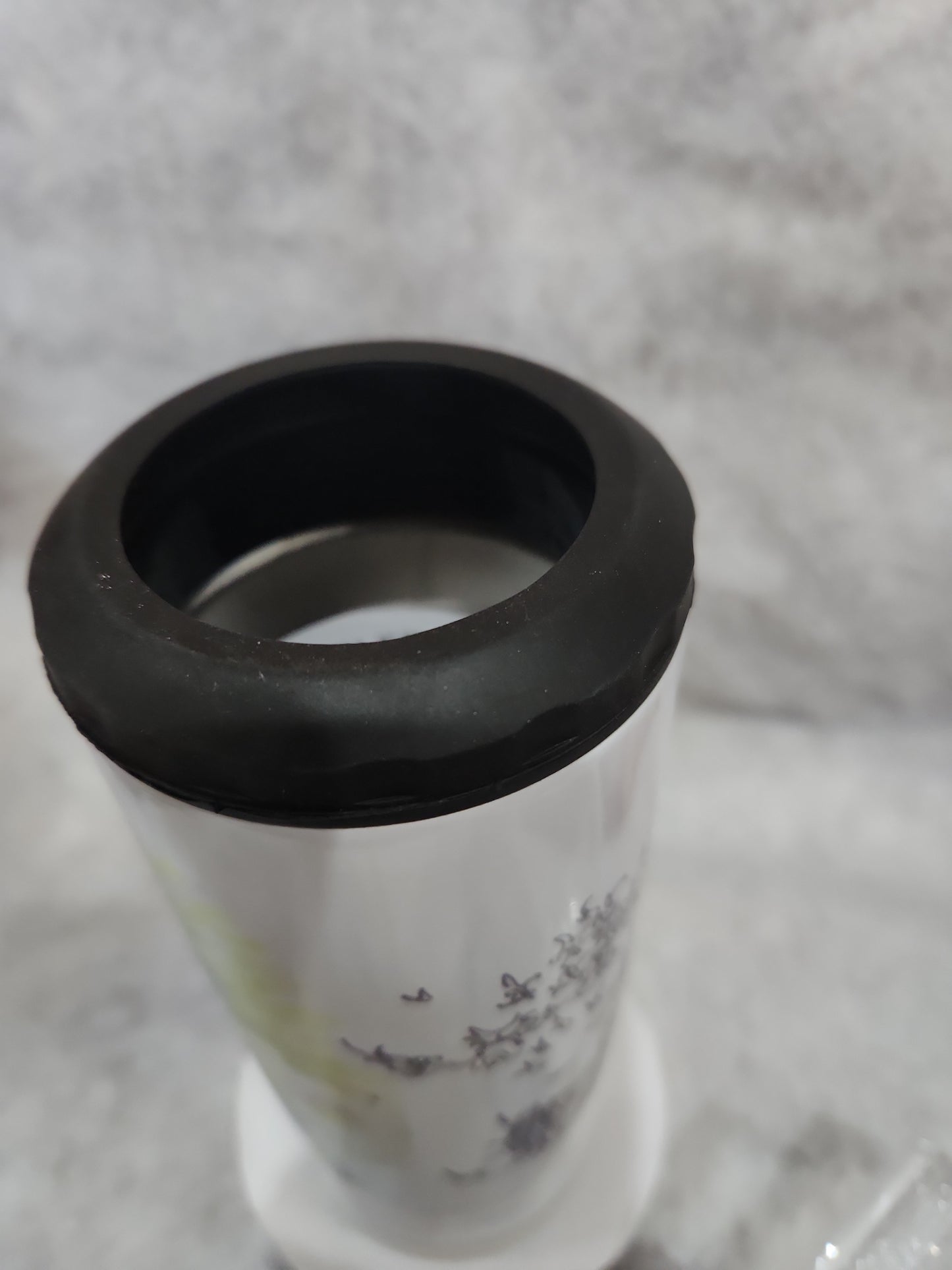 17 Oz Speaker, can cooler & Tumbler Peacock stp1